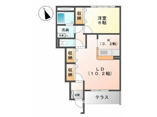 津島駅 徒歩20分 1階の物件間取画像